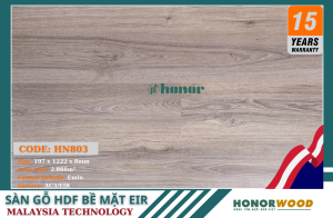 Sàn Gỗ Honor HN803 -AC3-8mm-Bề Mặt EIR
