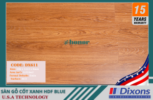 Sàn Gỗ Cốt Xanh Dixons -DX611 -8mm