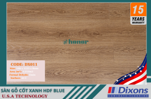 Sàn Gỗ Cốt Xanh Dixons -DX011 -8mm