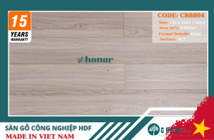 Sàn gỗ Việt Nam Cerafloor - CR8804 - 8mm