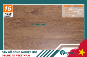 Sàn gỗ Việt Nam Cerafloor - CR8802 - 8mm