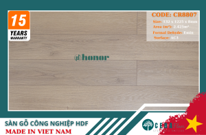 Sàn gỗ Việt Nam Cerafloor - CR8807 - 8mm