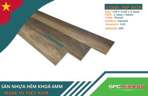 Sàn nhựa hèm khóa MP 4019 - 6mm