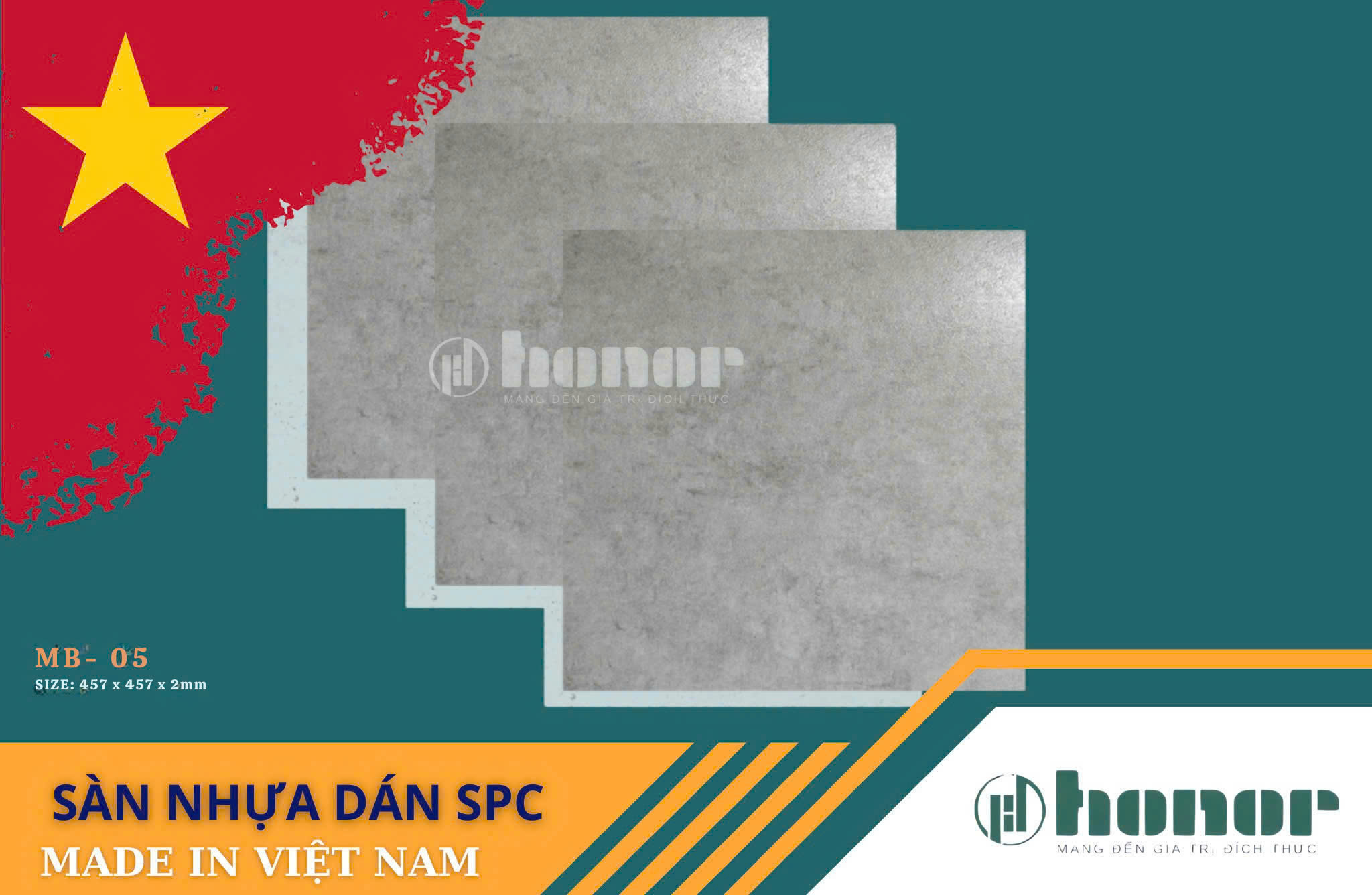 Sàn nhựa dán SPC Honor MB-05