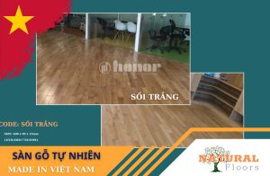 Sàn gỗ tự nhiên Sồi trắng