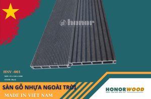 Sàn gỗ nhựa ngoài trời HNV-001