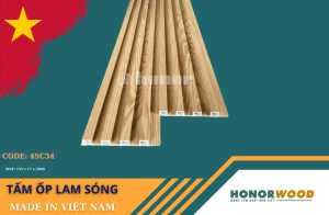 Tấm ốp lam sóng 4SC34 - 17mm