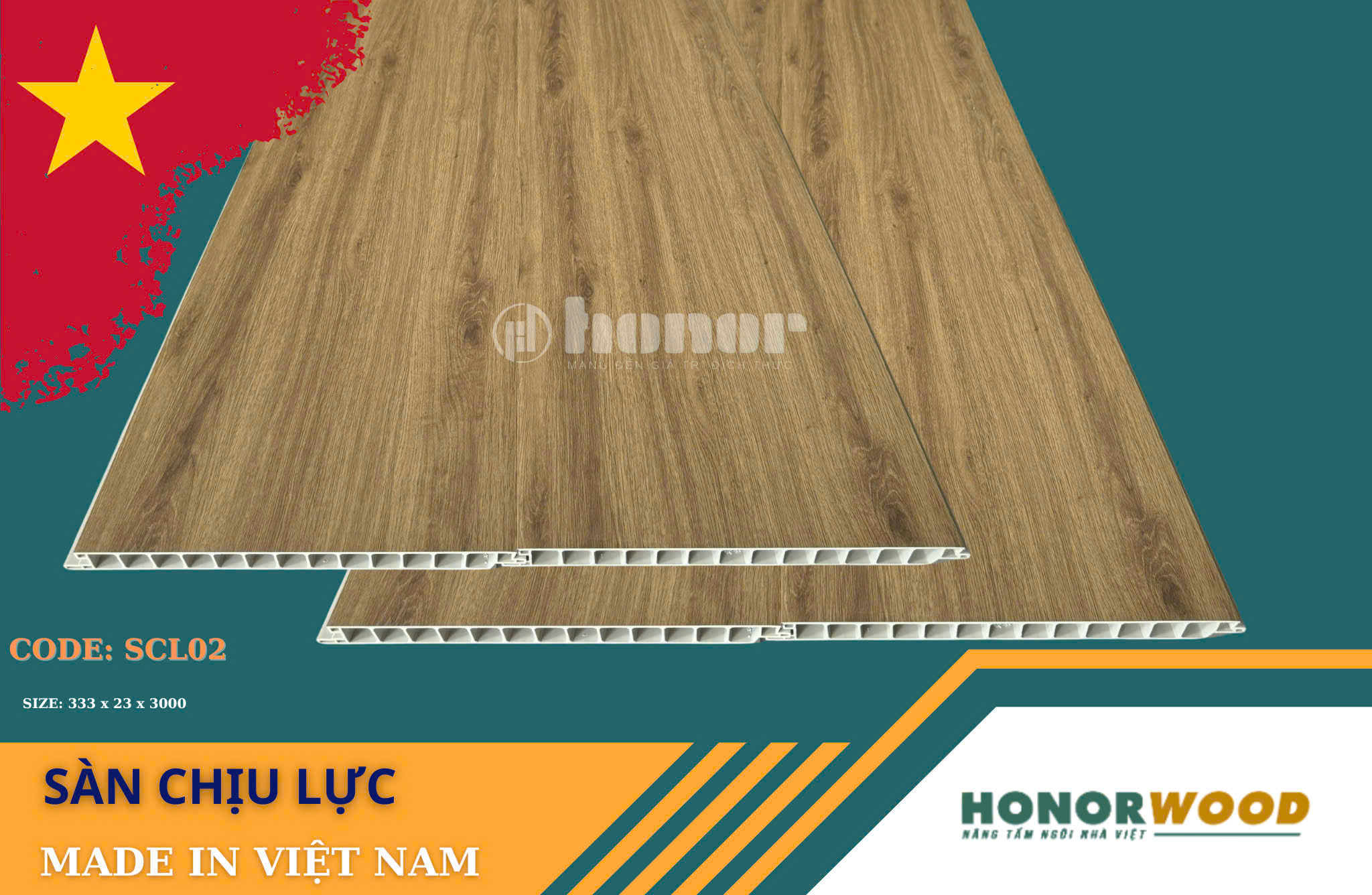Sàn chịu lực SCL02 - 23mm
