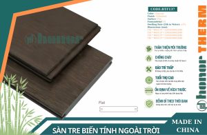 Sàn Gỗ Tre Biến Tính-Charcoal – BTF137