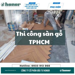 Floor installation in Ho Chi Minh City