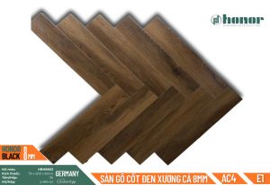 SÀN GỖ XƯƠNG CÁ CỐT ĐEN HONOR BLACK – HBH8802 – 8mm