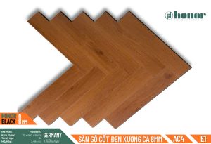 SÀN GỖ XƯƠNG CÁ CỐT ĐEN HONOR BLACK – HBH8807 – 8mm