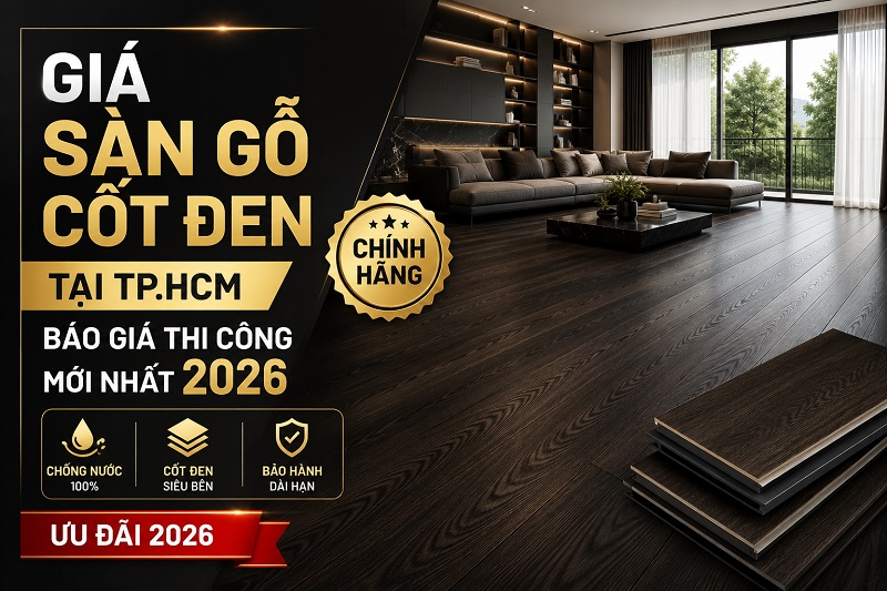 Báo giá sàn gỗ cốt đen