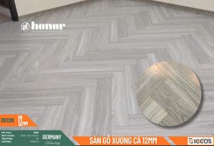Sàn gỗ Xương cá cốt xanh ZICCOS AQUA S001