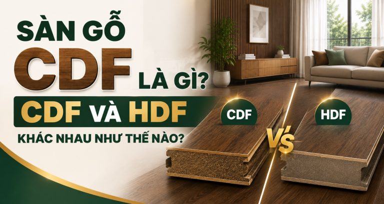 Sàn Gỗ CDF Là Gì?