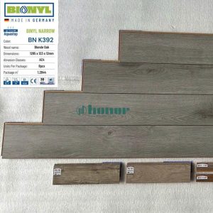 Sàn Gỗ Binyl Narrow BN K392 Blonde Oak 12mm