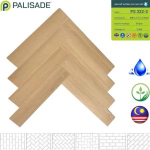 Sàn Gỗ Xương Cá Palisade PS 322-3 12mm